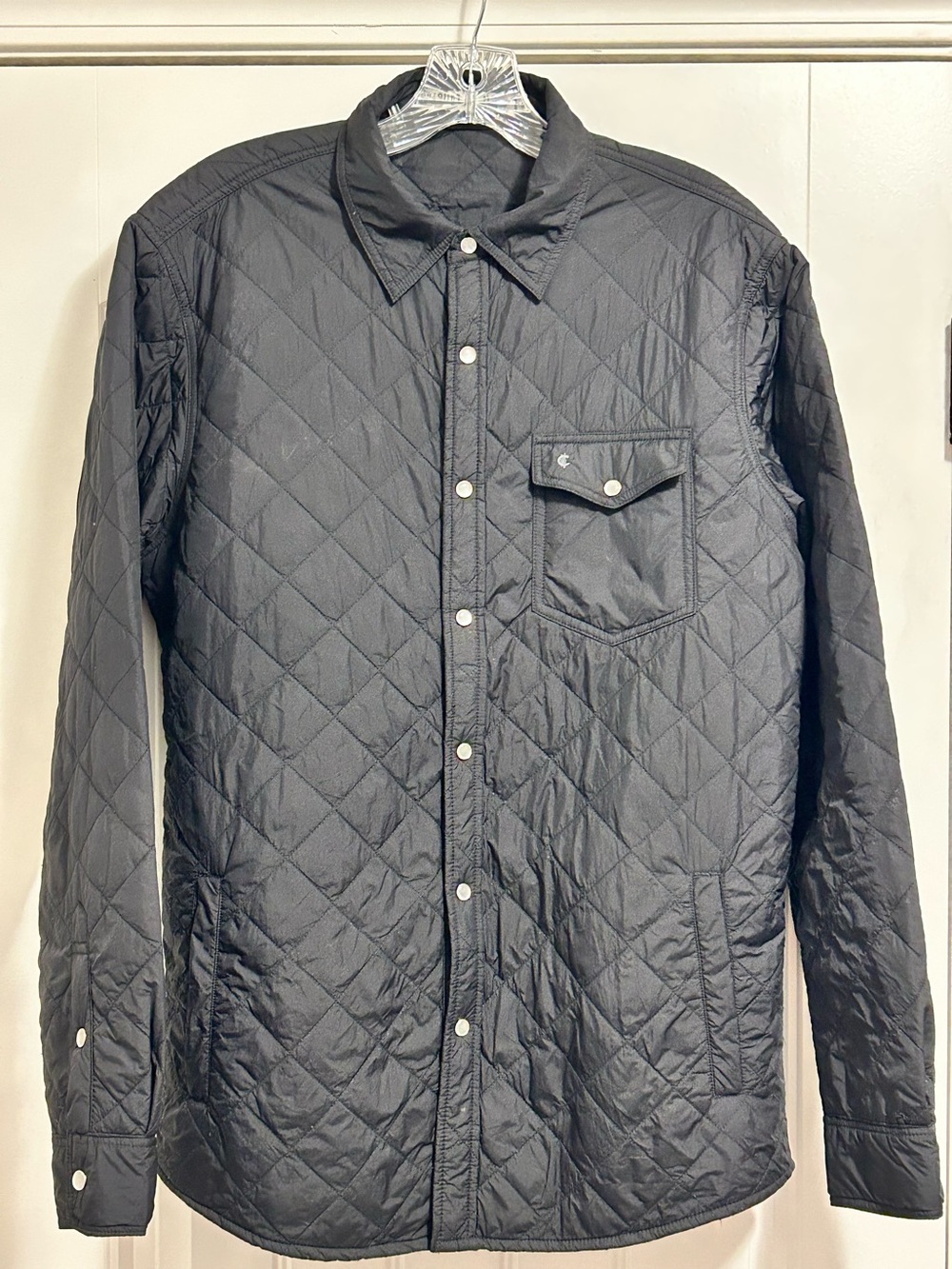 Criquet Shacket Black Men’s Size Medium